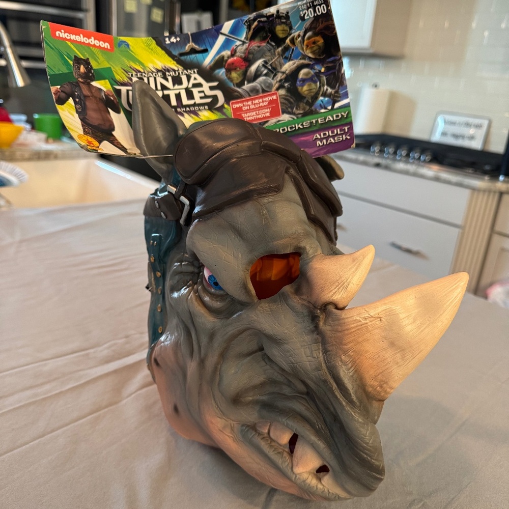 Nickelodeon Teenage Mutant Ninja Turtles - Rocksteady - Adult Mask